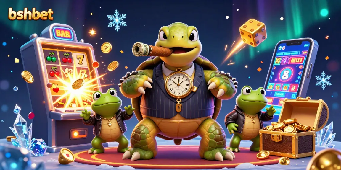 Engage with bshbet's thrilling casino experience featuring cartoon characters and jackpot elements.