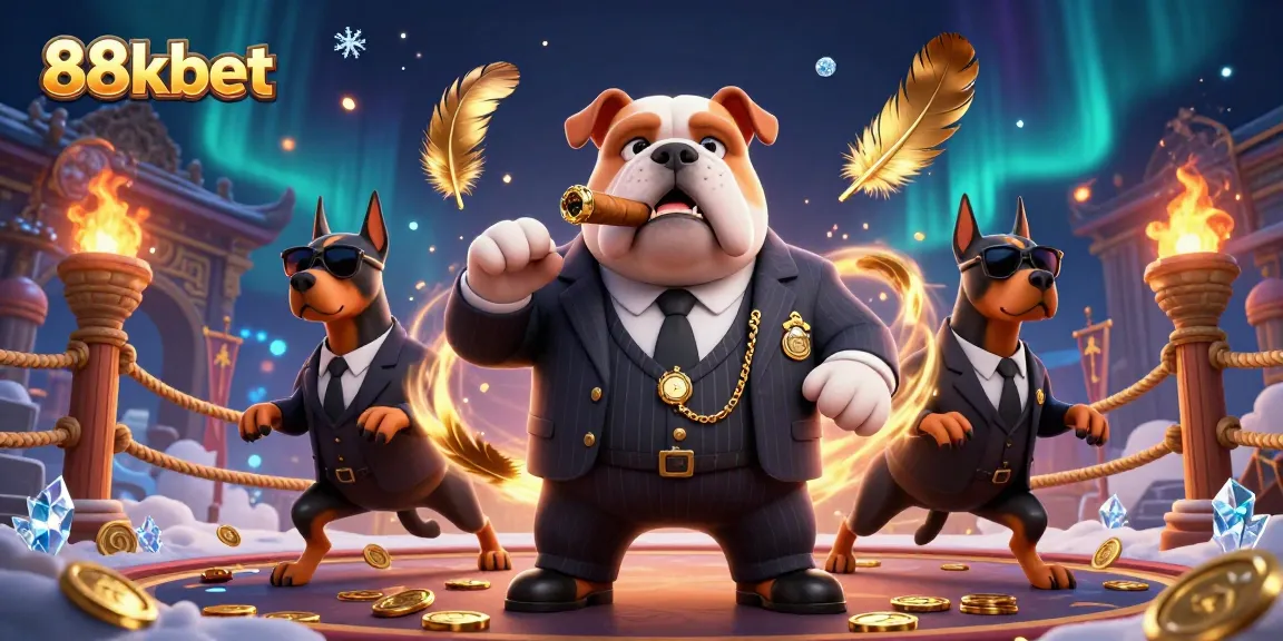 Experience thrilling action at 88kbet with this vibrant casino illustration featuring dynamic game elements.