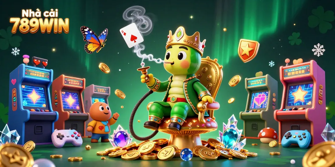 Engage in thrilling gameplay at Nhà cái 789WIN with vibrant 3D casino illustrations.