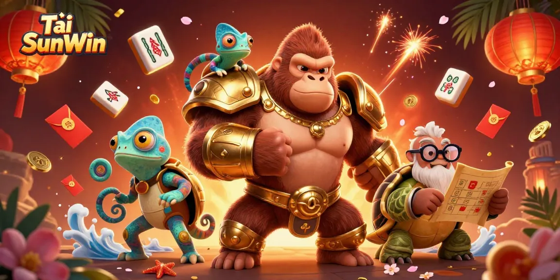 Tải SunWin to unlock your gaming potential with a dynamic casino scene showcasing excitement and action.