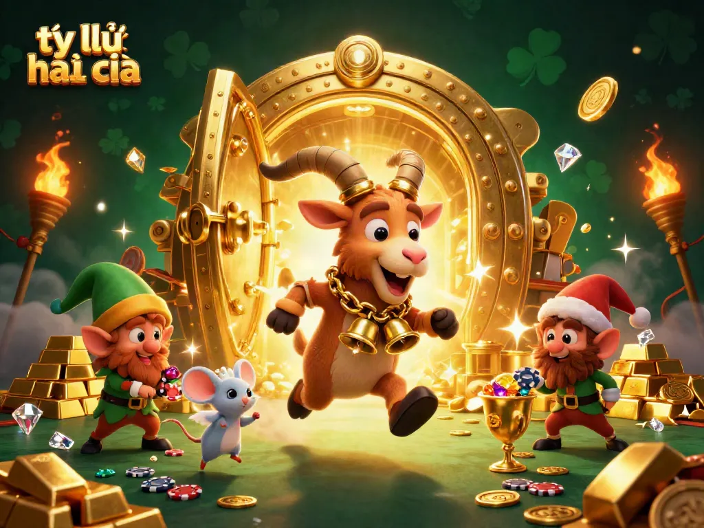 Engage in thrilling action with tỷ lệ nhà cái as mischievous gremlins steal poker chips in a dynamic casino