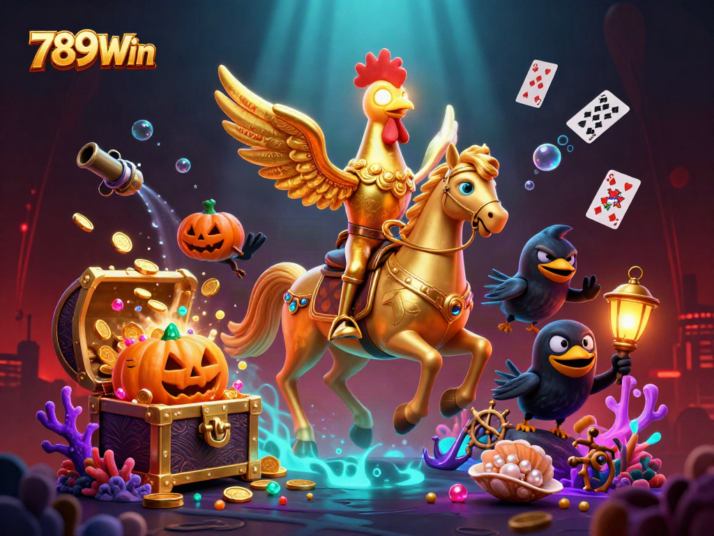 Experience thrilling gaming moments with 789Win, featuring vibrant casino action and exciting animated elements.