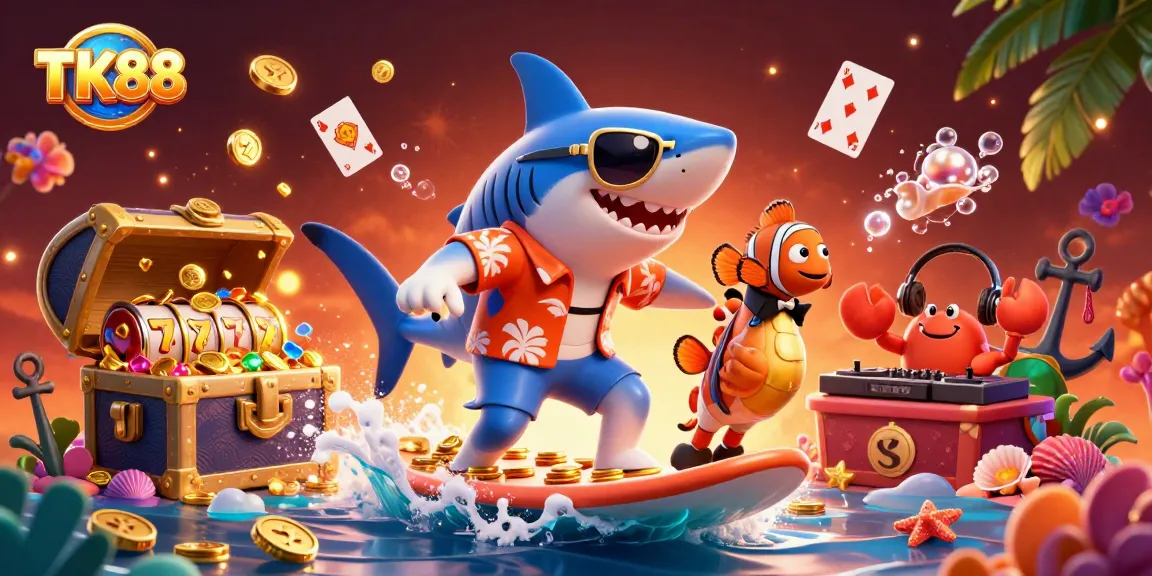 Experience thrilling gameplay at TK88 with vibrant graphics and engaging casino elements.