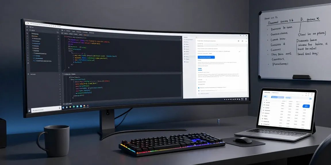 .co.uk renewal price analysis in a modern developer workspace, featuring coding tools.