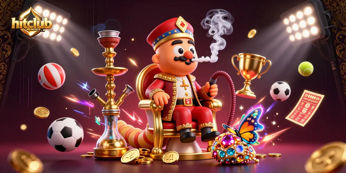 Experience epic gaming with hitclubnews showcasing vibrant characters and casino elements in a dazzling 3D scene.