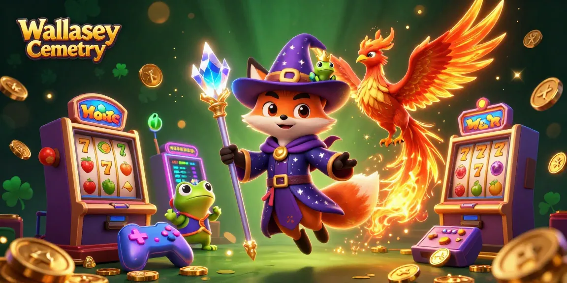 Engage with Wallasey Cemetery's exciting slot game action featuring vibrant characters and dynamic visuals.