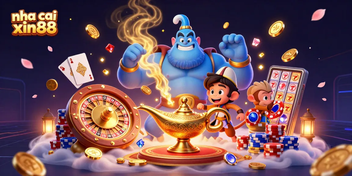Win big at nha cai xin88 with captivating gaming elements and vibrant casino atmosphere.