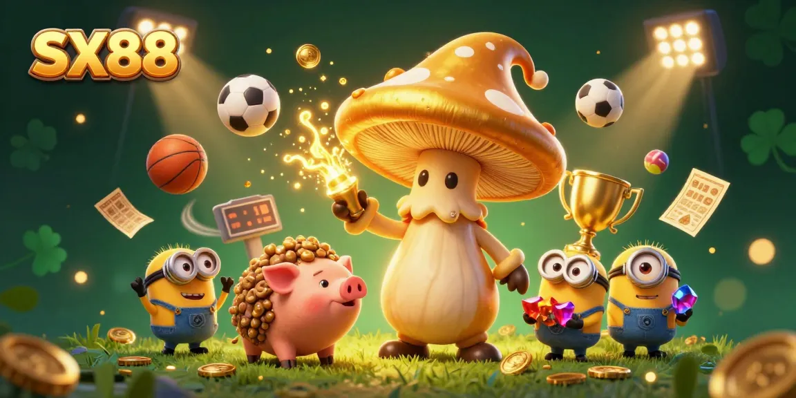 SX88 offers thrilling betting experiences with magical characters and dynamic sports elements.