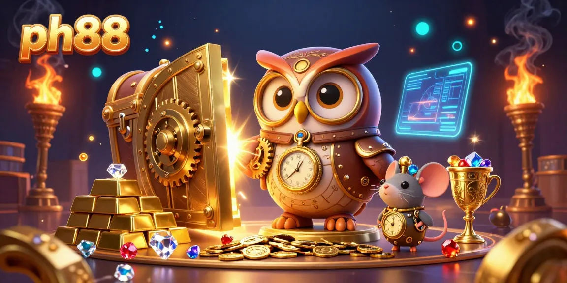 Experience the magic of ph88 with a stunning casino world filled with treasures and whimsical characters.